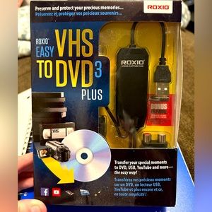 Roxio VHS to DVD - New in packaging, Not Open